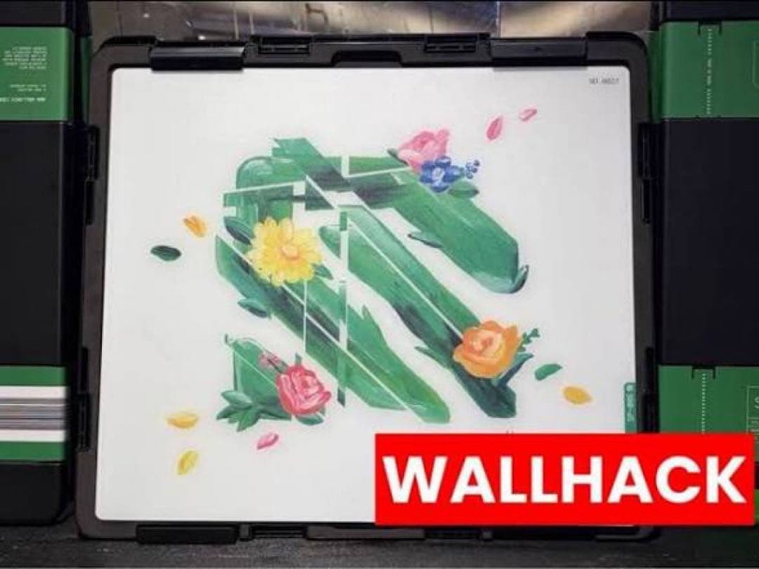 Wallhack SP-005 Glass Mouse Pad  witness limited to 150 PARCO GAME CENTER Japan