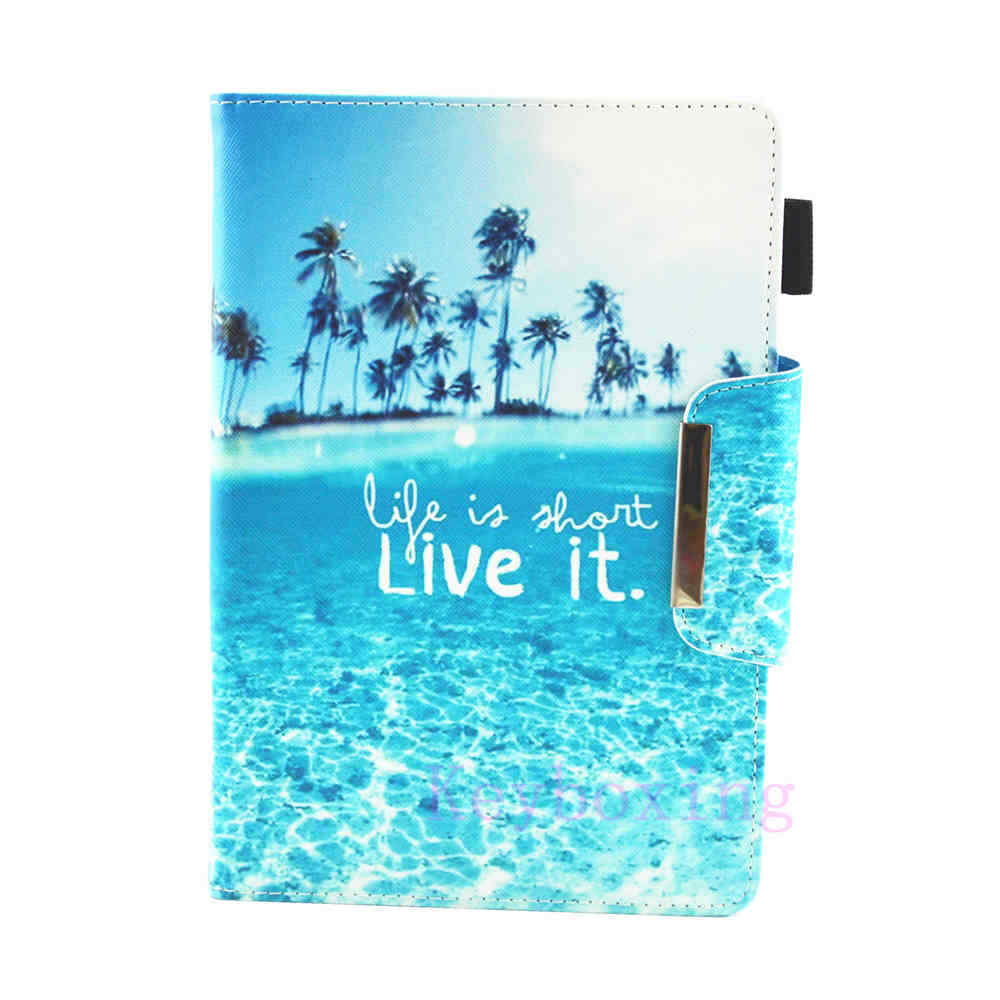 Universal Magnetic Leather Case Cover For 7'' 8'' 9.7" 10.1" 10.5 Android Tablet