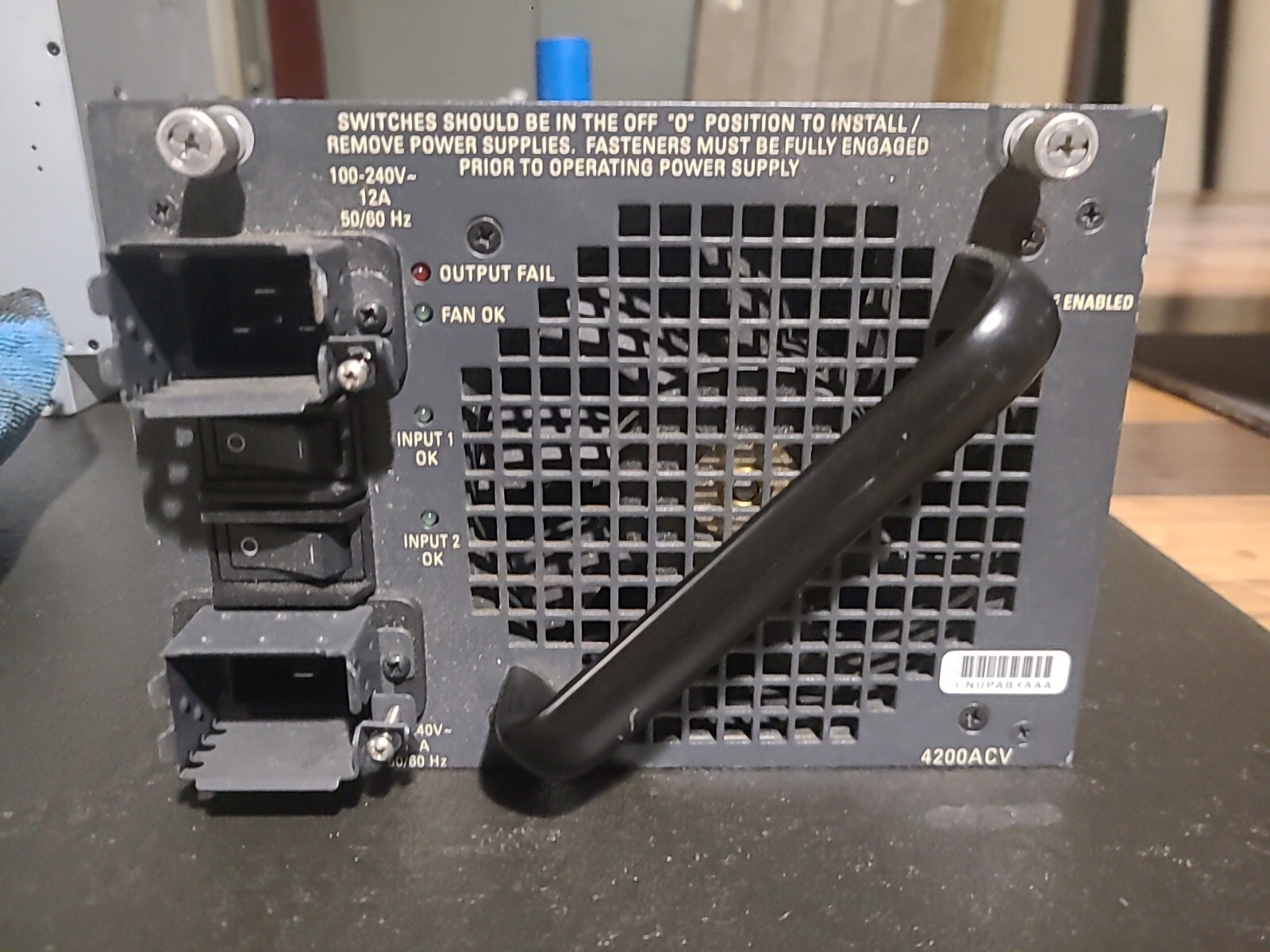 SONY POWER SUPPLY FOR CISCO WS4500 SERIES 