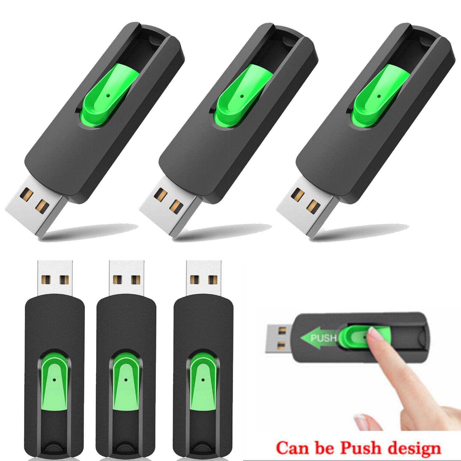 1-50 LOT 64GB Memory Stick Storage USB 2.0 Flash Drive Thumb Pen Drives U Disks