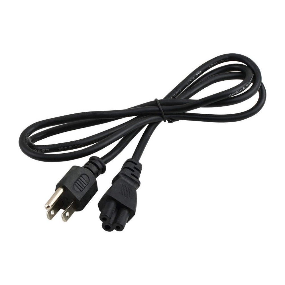 Three-Round-Prong-Pin AC Plug Cable for Lenovo ThinkPad Helix Edge IdeaPad Yoga