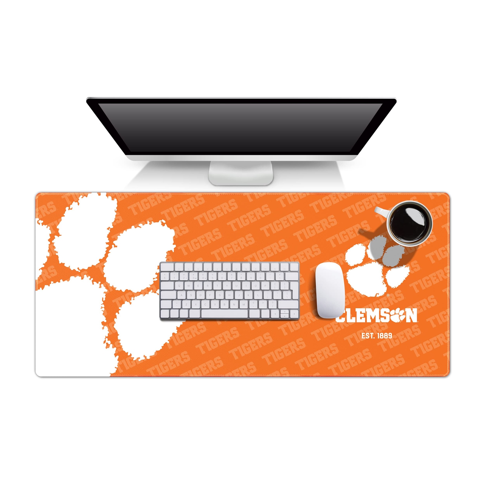 35.4 x 15.7 Team Colors Desk Pad Non Slip Rubber Backing Official Logo