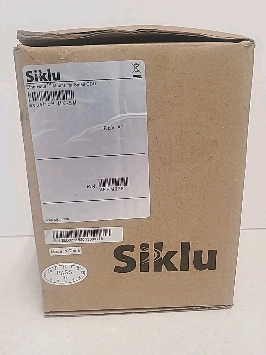 New Siklu EtherHaul Mounting Kit for all small ODUs Model # EH-MK-SM