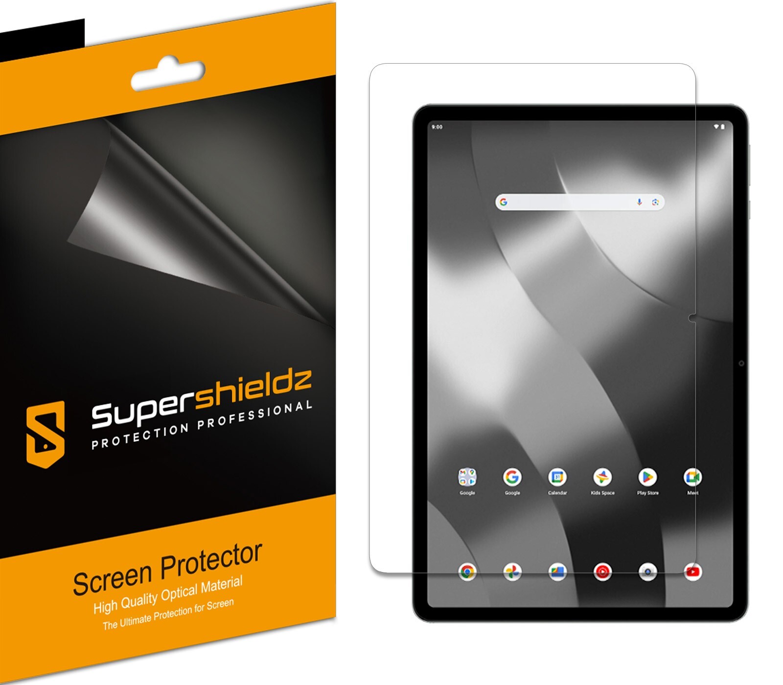 3X Supershieldz Clear Screen Protector for Onn 12.1 inch Tablet Pro (2024)