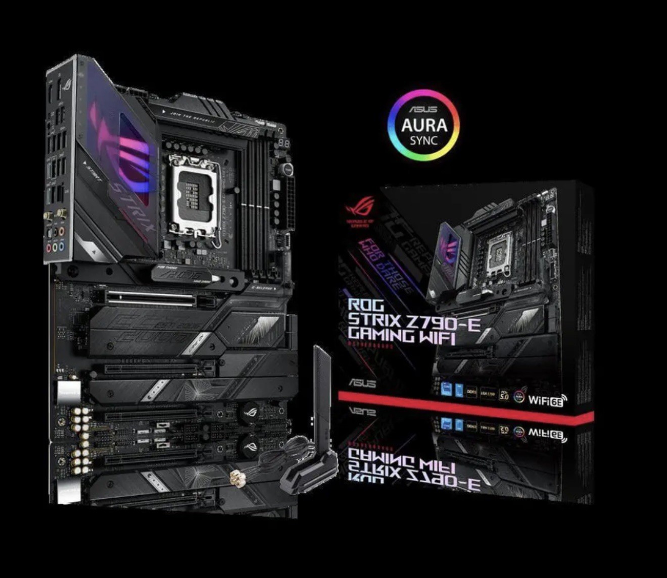 ASUS ROG Maximus Z790 Hero Gaming WiFi LGA 1700 ATX Intel Motherboard