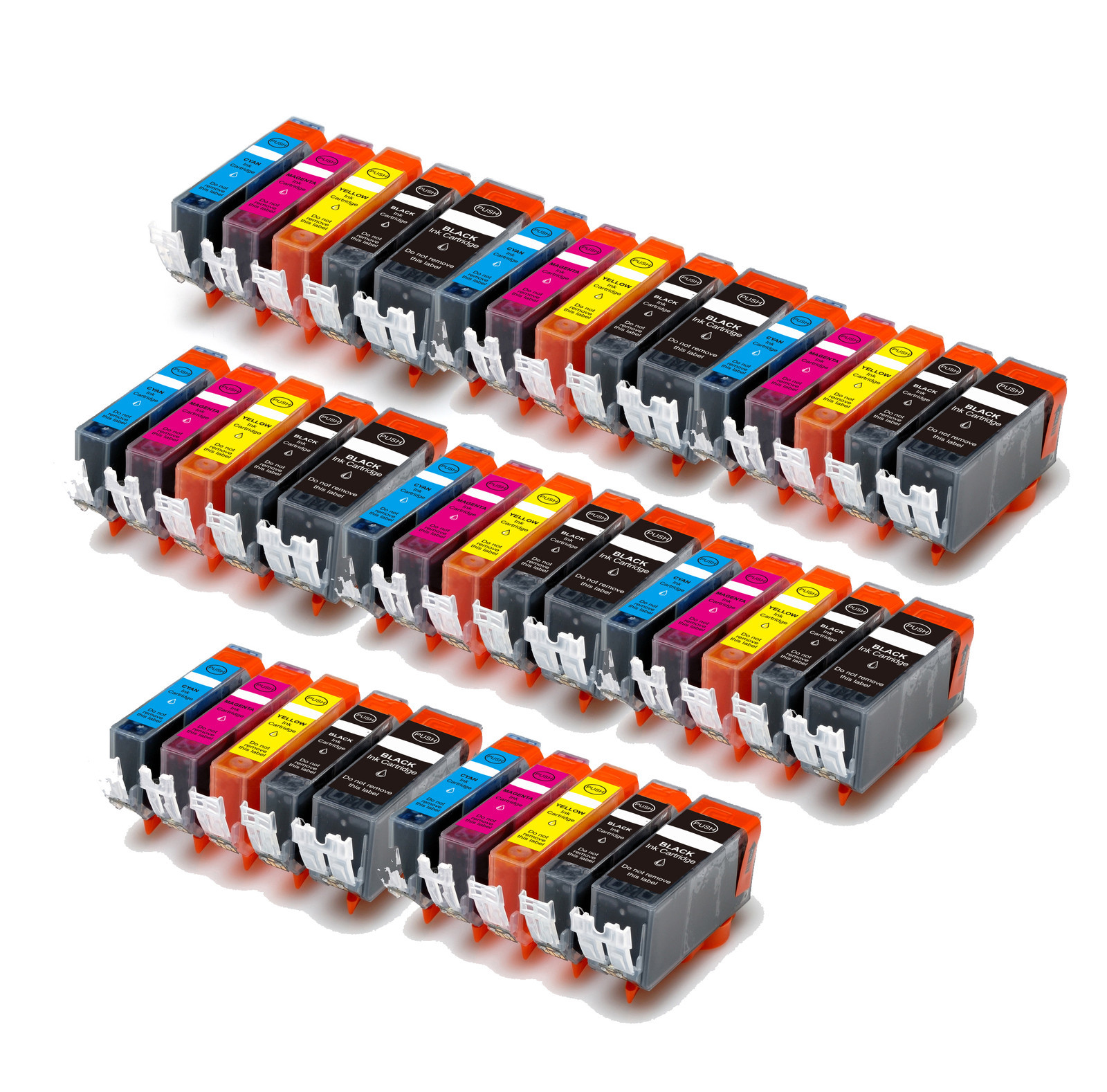 40 PK New Ink Set + Chip for PGI-5BK CLI-8 Canon MX850 iP4200 iP4500  iP5200