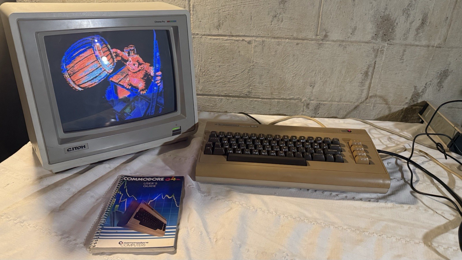 RESTORED Retro Commodore 64 Home Computer C64 Vintage Video Game System READ