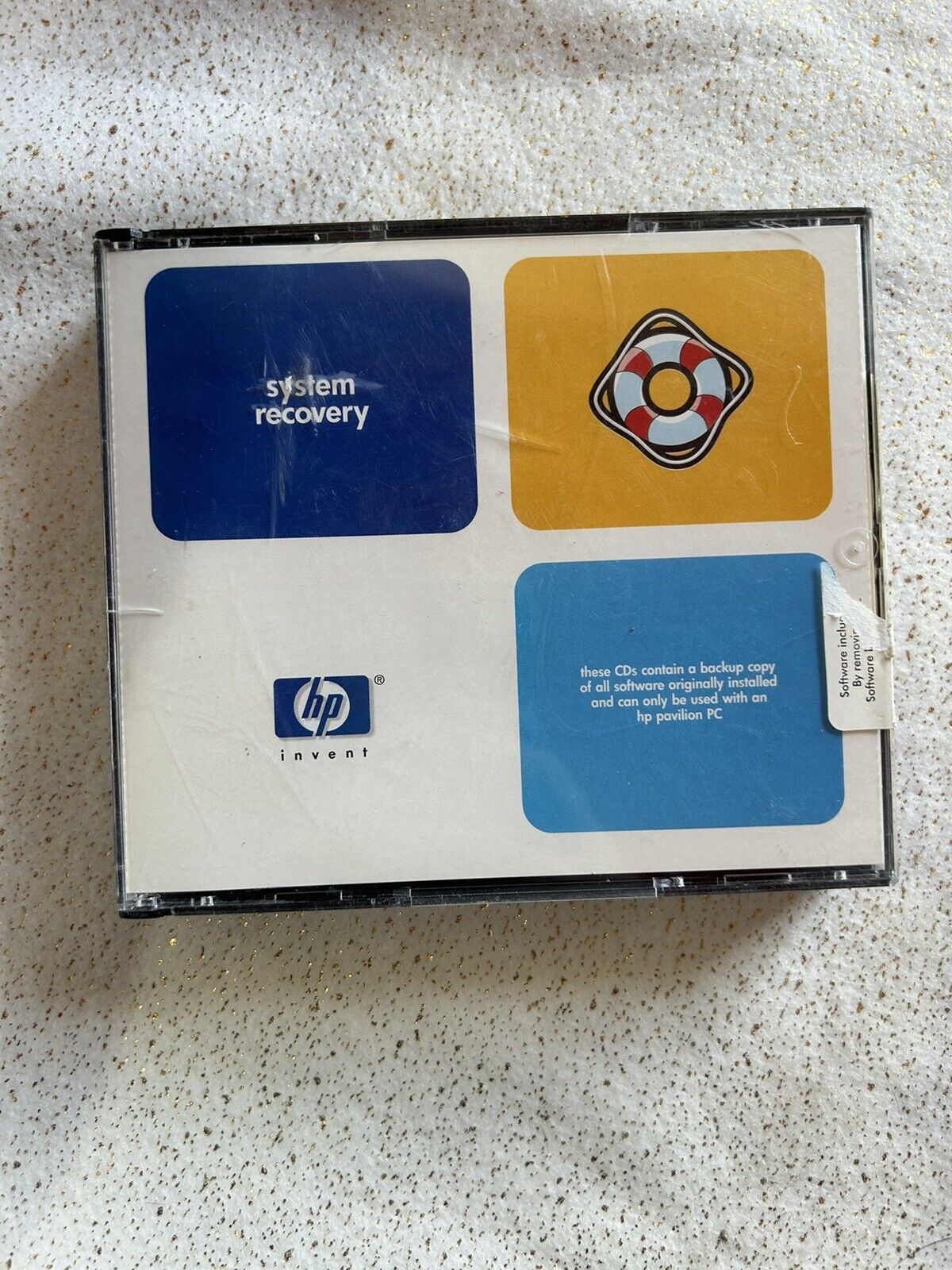 HP Pavilion System Recovery - Vintage 3 Disc Pack