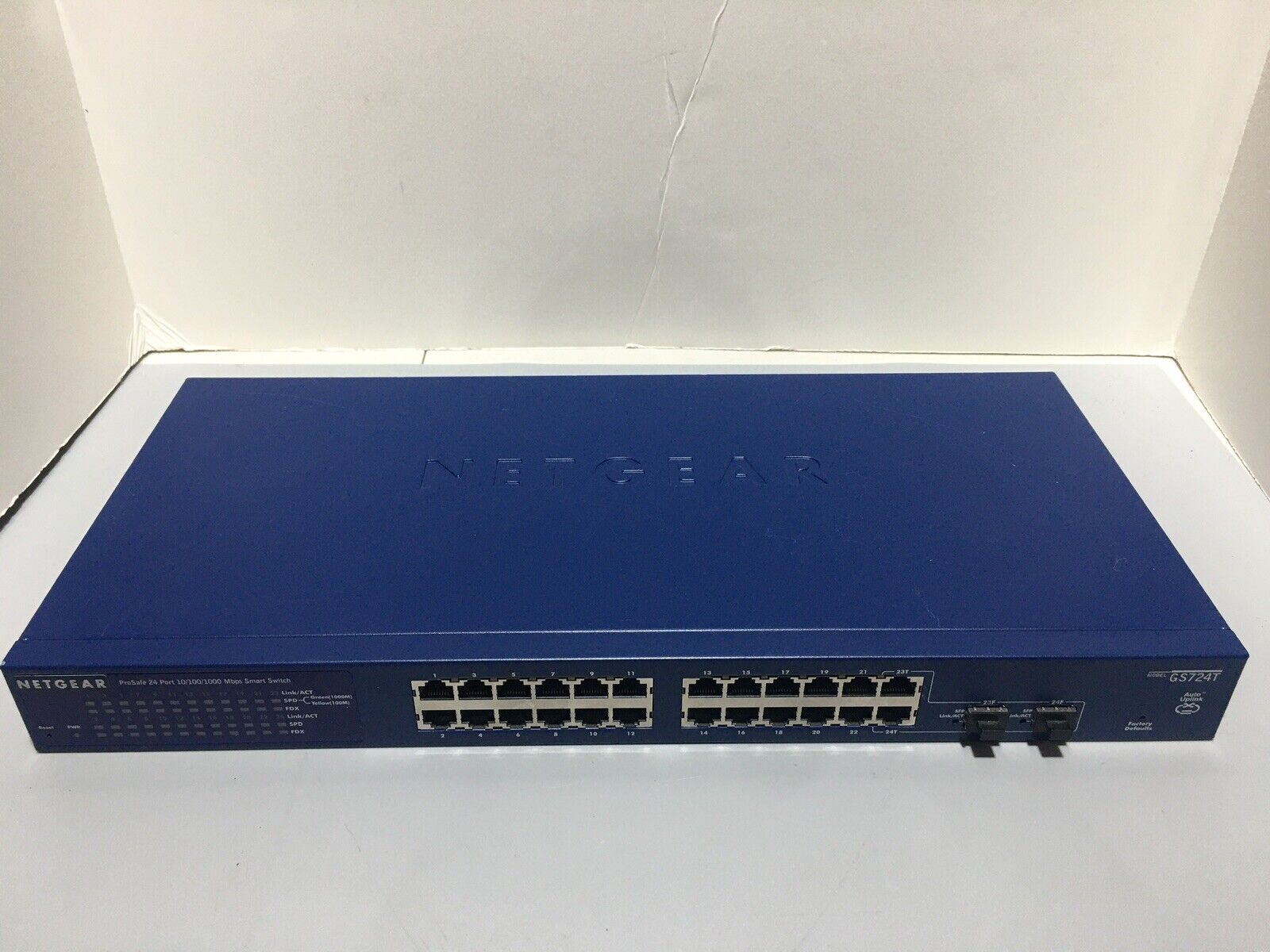 x67~ Netgear ProSafe GS724T v3 24-Port Gigabit Managed Ethernet Smart Switch