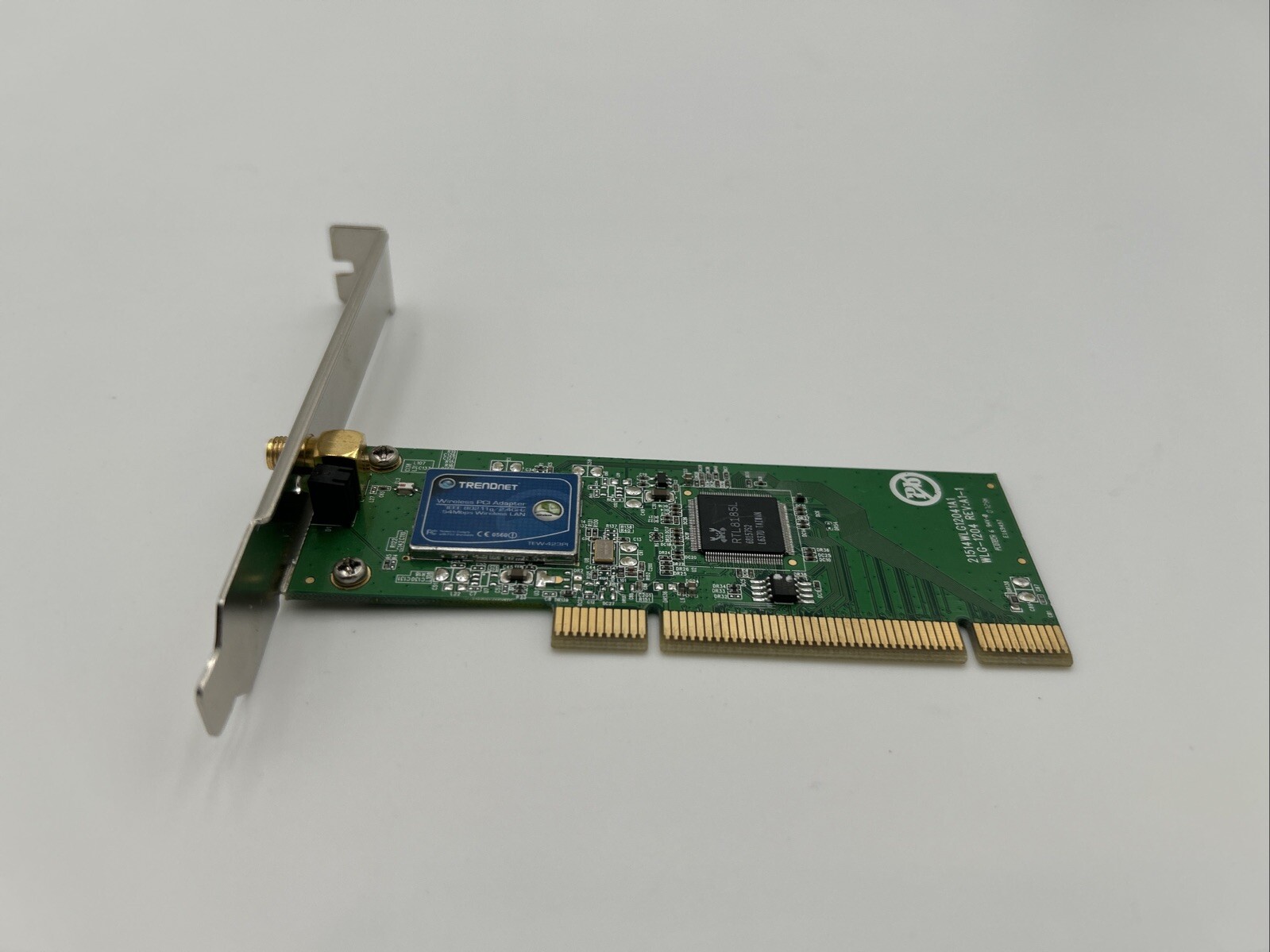 Trendnet USA Wireless Wifi PCI Card Adapter for Internet - (TEW-423PI) Untested