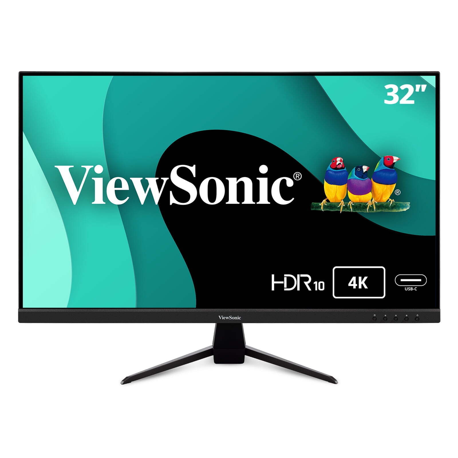 ViewSonic VX3267U-4K 4K UHD 32 Inch IPS Monitor with 65W USB C, HDR10 Content