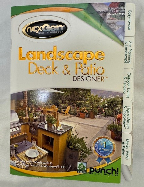 Landscape Deck & Patio Designer - Punch Software