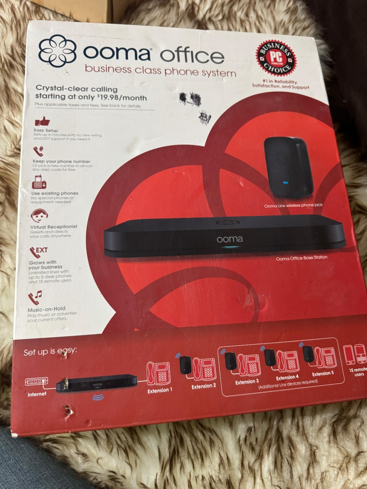 Ooma Office- Business Class Phone System- New