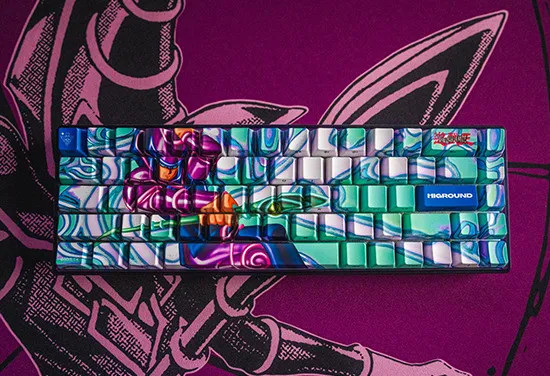 Higround x Yu-Gi-Oh Dark Magician Base 65 Keyboard NEW IN BOX