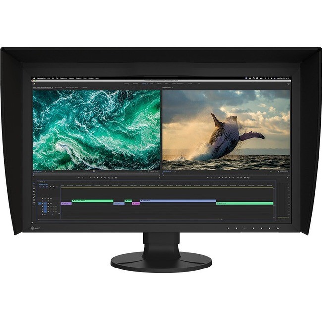 EIZO ColorEdge CG2700S-BK 27 Class WQHD LCD Monitor - 16:9 - Black" (cg2700sbk)