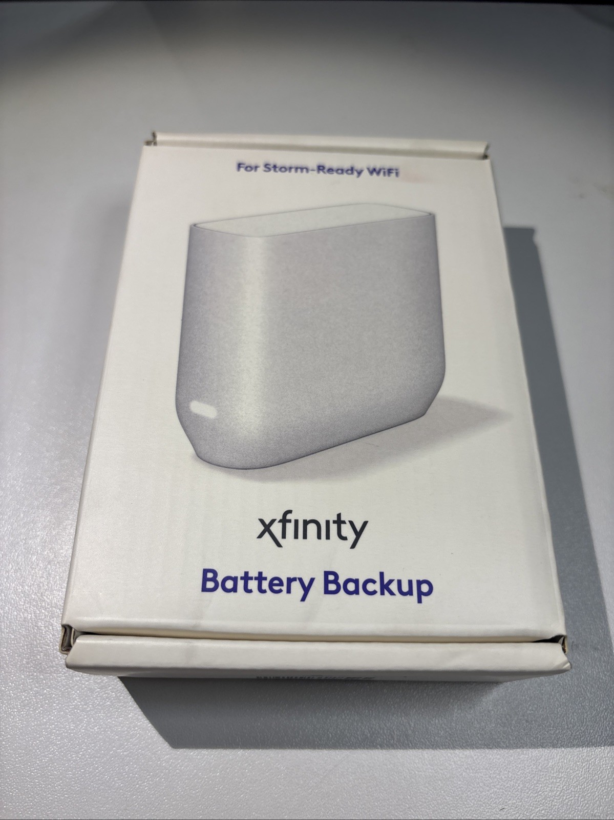 Xfinity Comcast WNXB11ABR (For Storm-Ready Wifi) Battery Backup - White - NEW