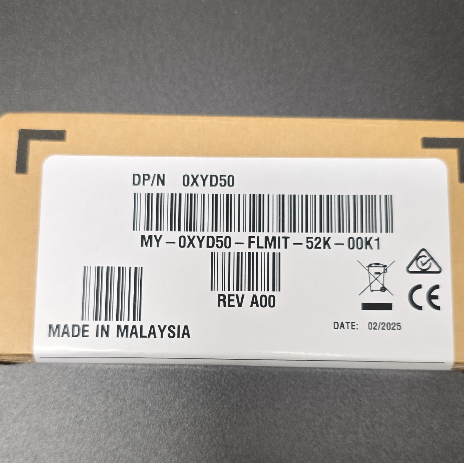 Dell 10 Gigabit SFP+ SR Transceiver 0XYD50 NEW SEALED