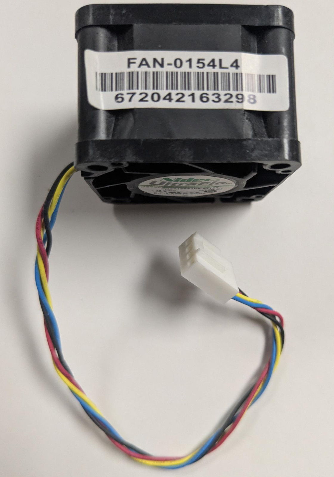 Supermicro FAN-0154L4: 40x40x28mm • 22.5K RPM  • Cooling Fan • 4-pin PWM
