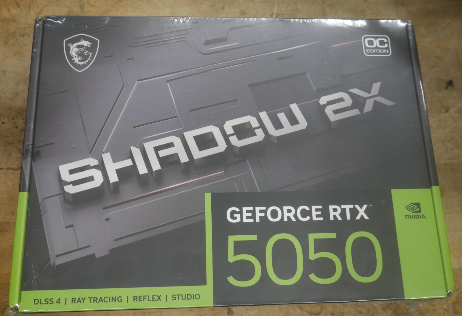 MSI GeForce RTX 5050 8G SHADOW 2X OC Graphics Card 8GB GDDR6 20 Gbps 2560 NEW