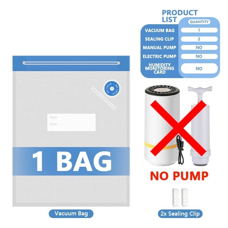 3D Printer Filament Vacuum Storage Bags Kit with USB Electric Air Pump