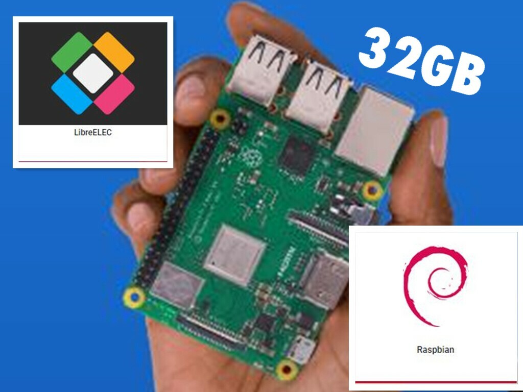 32 Gb micro SD For Raspberry Pi 5/ 4 / 3B+ / 3A+ /With NOOBS v3.5 (Ready To Use)