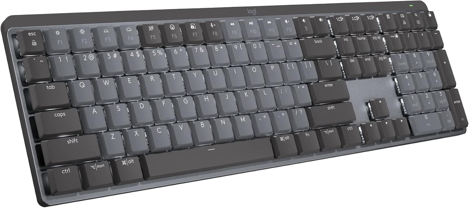 Logitech MX Mechanical Wireless Illuminated Performance Keyboard Linear