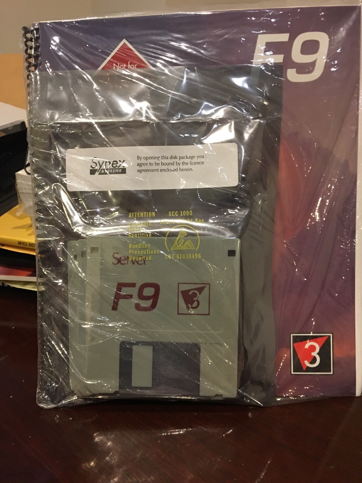 $1995 F9 Software For Solomon IV Software, Brand New . Shrink Wrapped. Unopened
