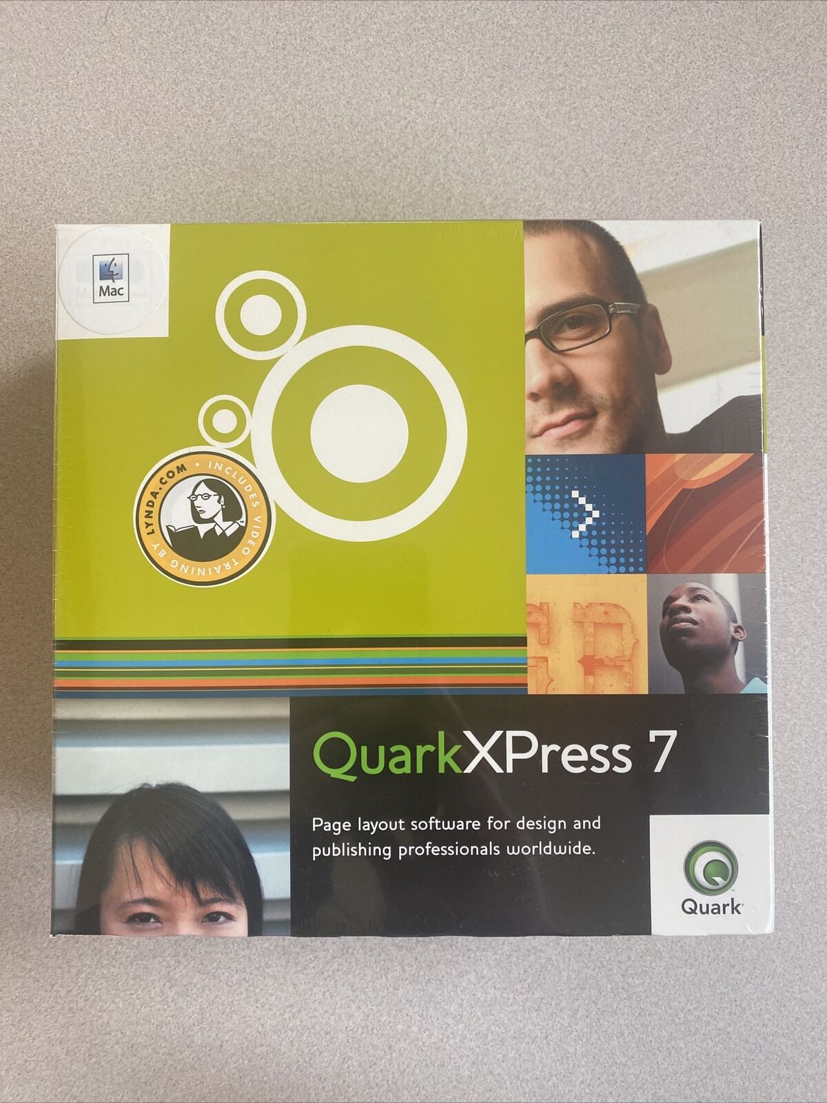 QuarkXPress 7, Windows & Macintosh, Sealed Retail Box, Full Version, PN 123816