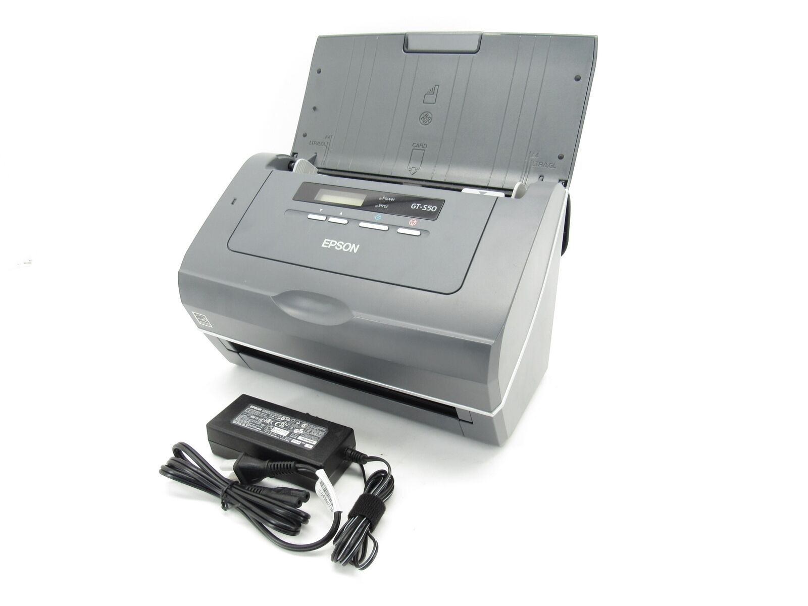 EPSON GT-S50 Color Duplex Scanner With Power Adapter