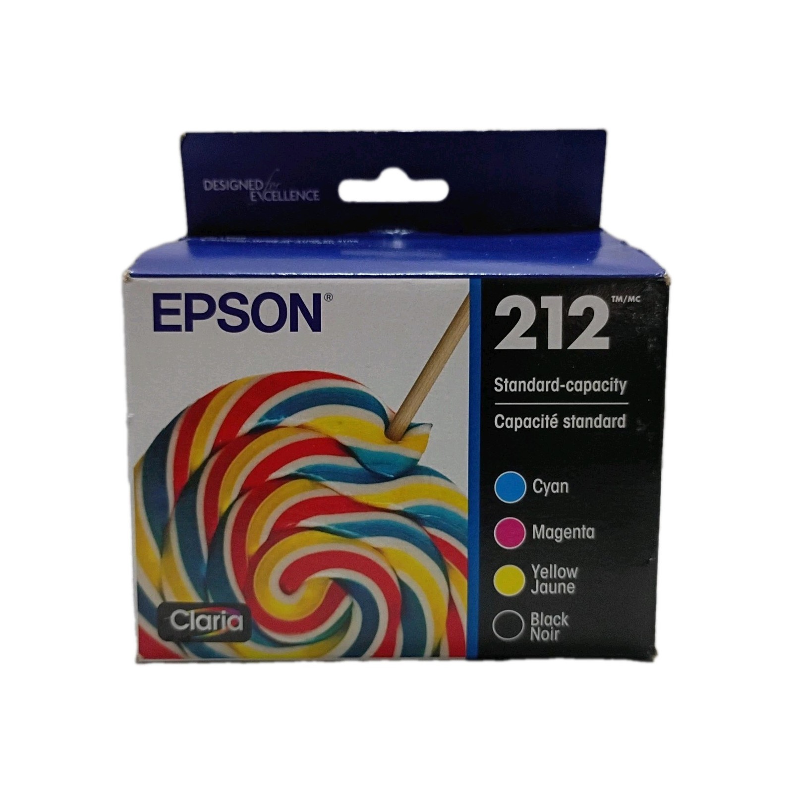 EPSON 212 Claria Ink Standard Capacity Black & Color Cartridge Combo Pack