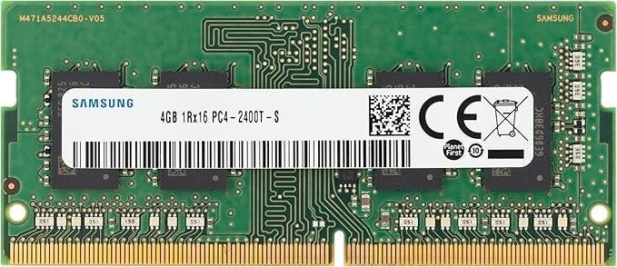SAMSUNG 4GB DDR4 SDRAM 2400HMZ SODIMM LAPTOP MEMORY - GREEN