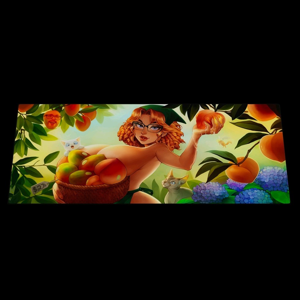 GamerSupps x PayMoneyWubby "BRAND RISK" Mousepad Desk Mat [UNOPENED]