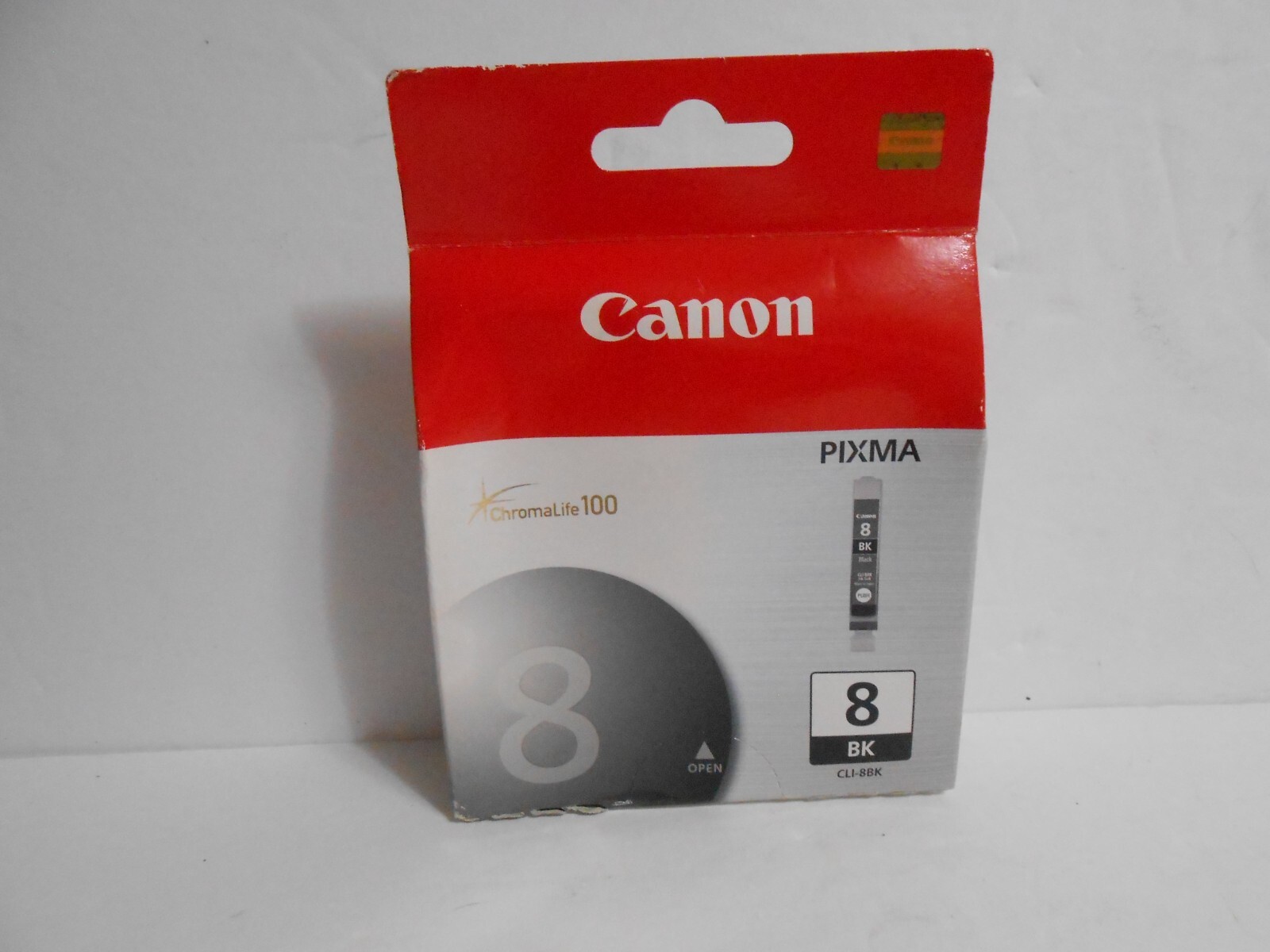 Canon Genuine 8 BK CLI-8BK BLACK Ink Cartridge Pixma  Brand New Sealed