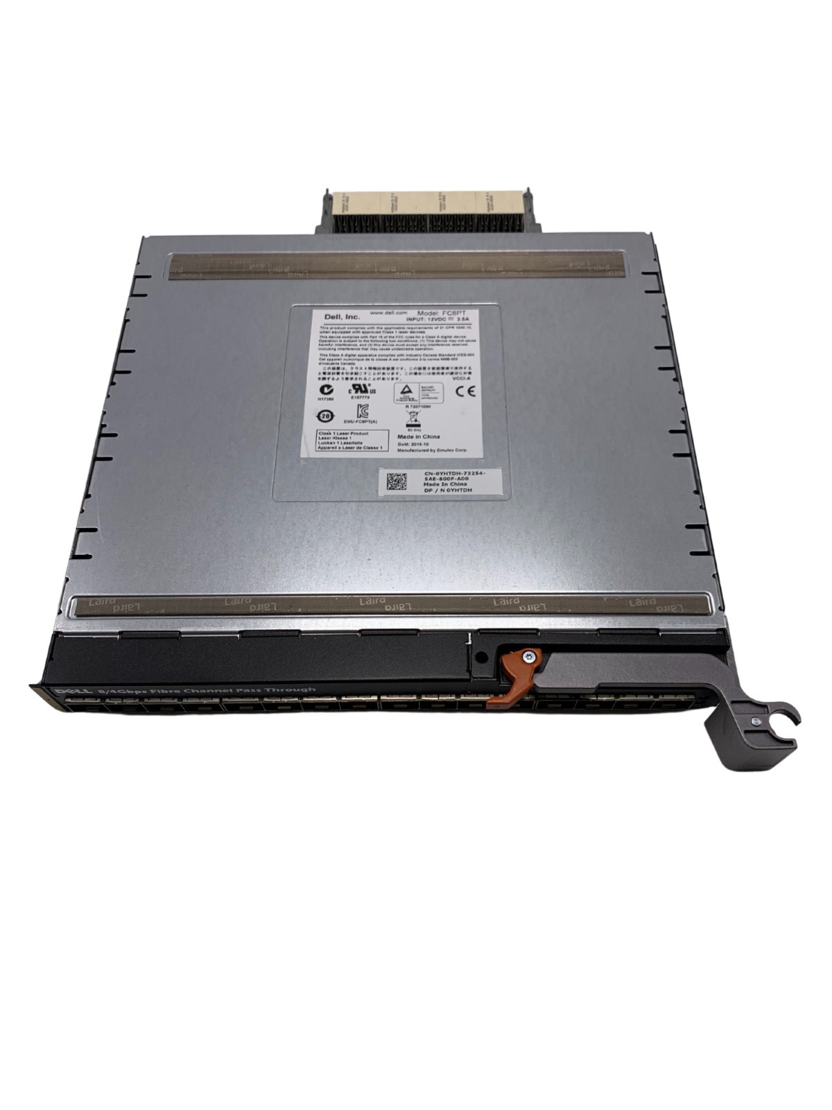 Dell YHTDH PowerEdge M1000E 8/4Gbps Fibre Pass Through Module w60