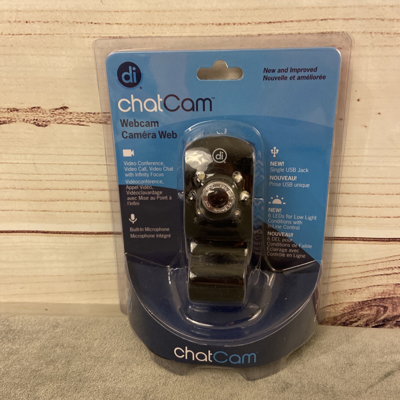 New NIP di ChatCam Webcam Single USB Jack Allsop