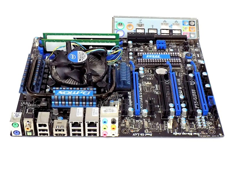 READ: Motherboard CPU RAM Bundle: MSI P55-GD80 / Intel Core i7-870 / 8GB DDR3