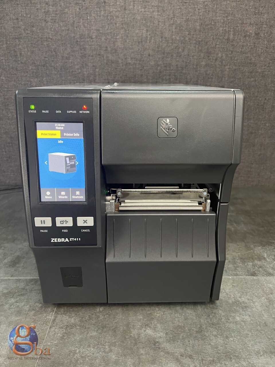 Zebra ZT411 ZT41142-T010000Z Thermal Transfer Industrial Barcode Label Printer