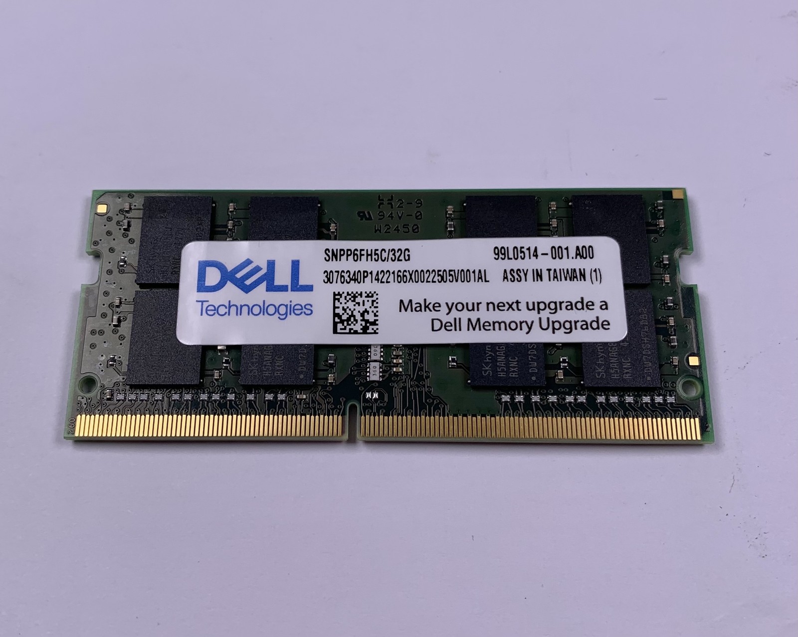 Memory Module Dell SNPP6FH5C/32G 32GB Memory Module - DDR4 SDRAM - 3200 MHz -