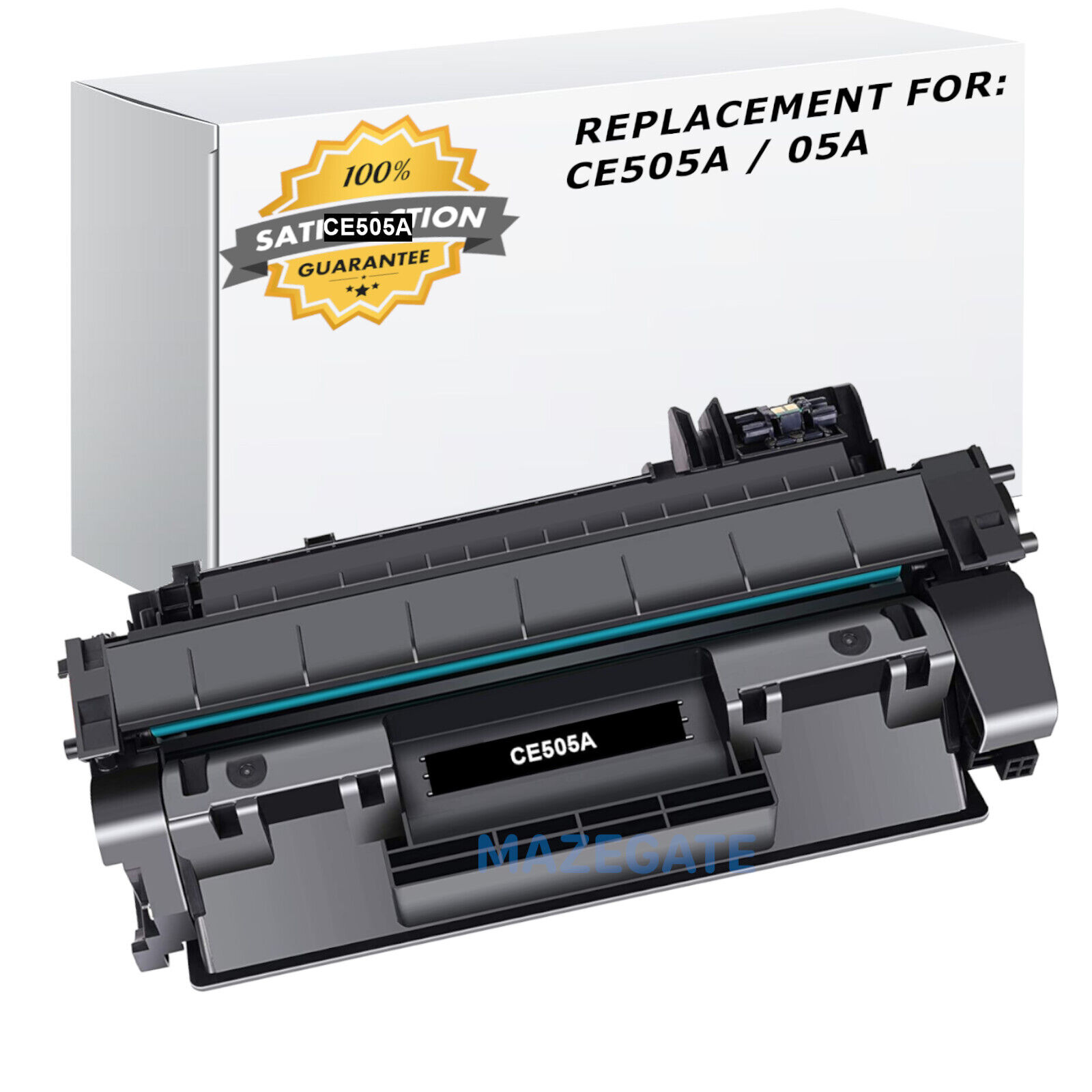 1PK CE505A Toner Cartridge Compatible with HP 05A LaserJet P2035 P2035n P2055dn