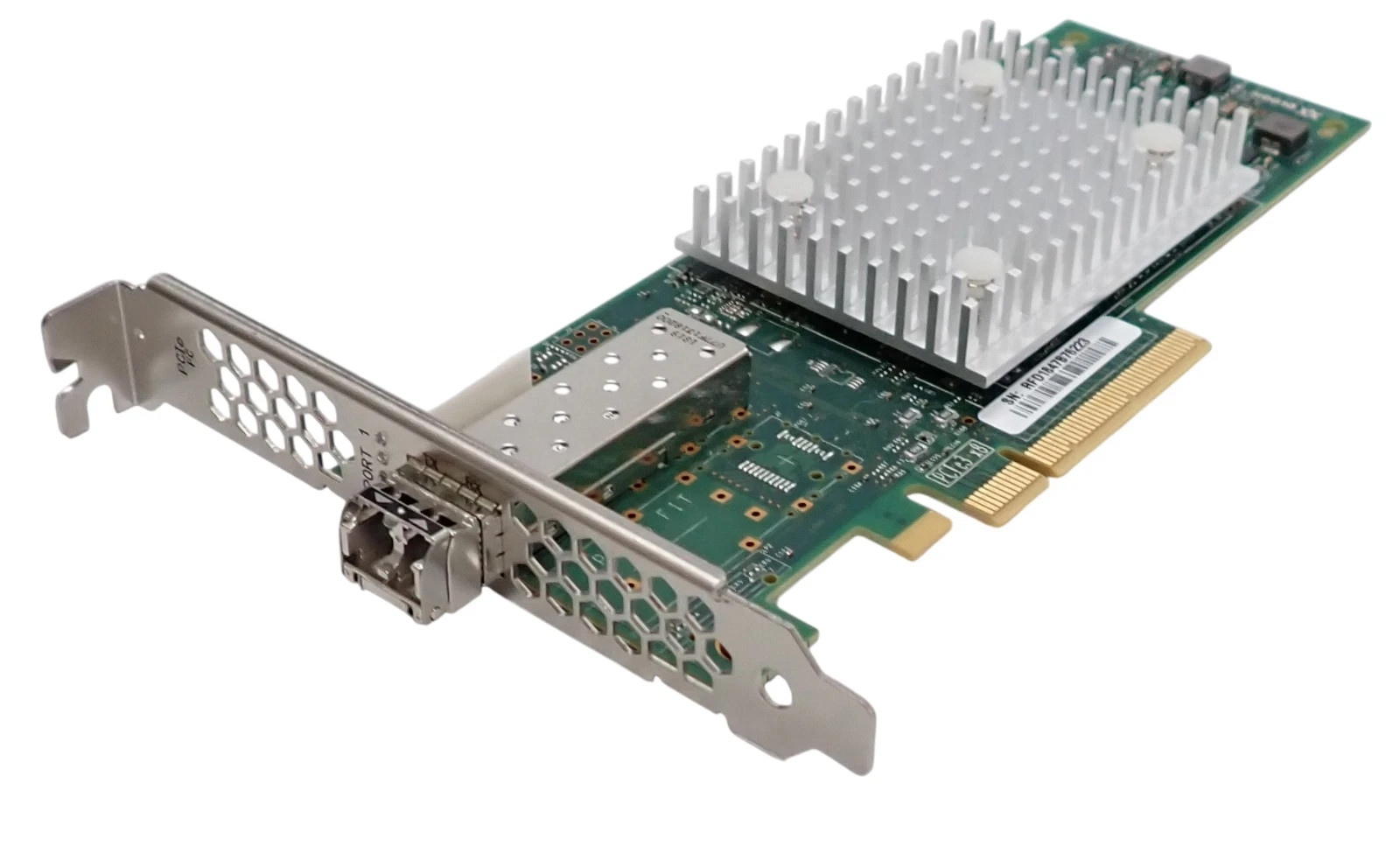NEW QLogic QLE2740-SR Single-Port 32Gb FC SFP+ Host Bus Adapter HBA LP FH + SFP