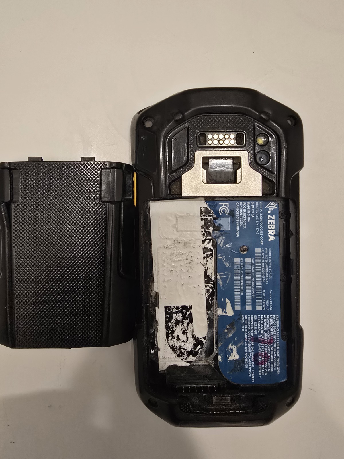 Zebra TC72 Handheld Touch Computer Model TC72 MPN TC72