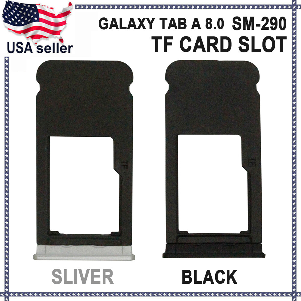 SIM TF SD Card Tray Slot Holder + PIN For Samsung Galaxy Tab A 8.0 SM-T290 T295