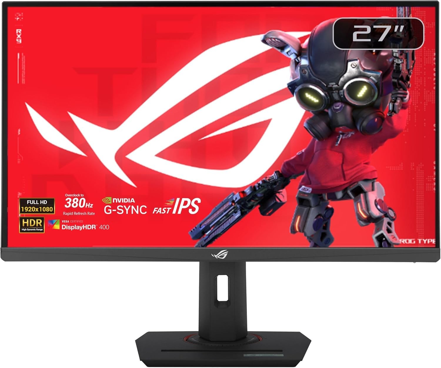 Asus ROG Strix XG279CNS 27" FHD 1920x1080 380Hz 0.3ms IPS Gaming LCD Monitor