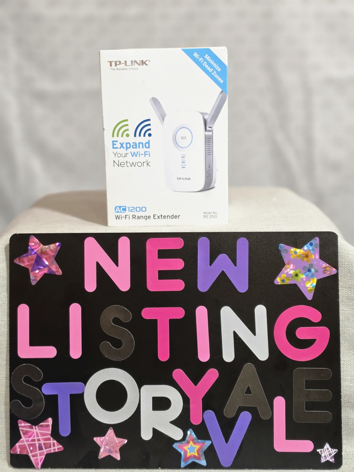 NEW TP-LINK AC1200 WiFi Range Extender Model RE3500