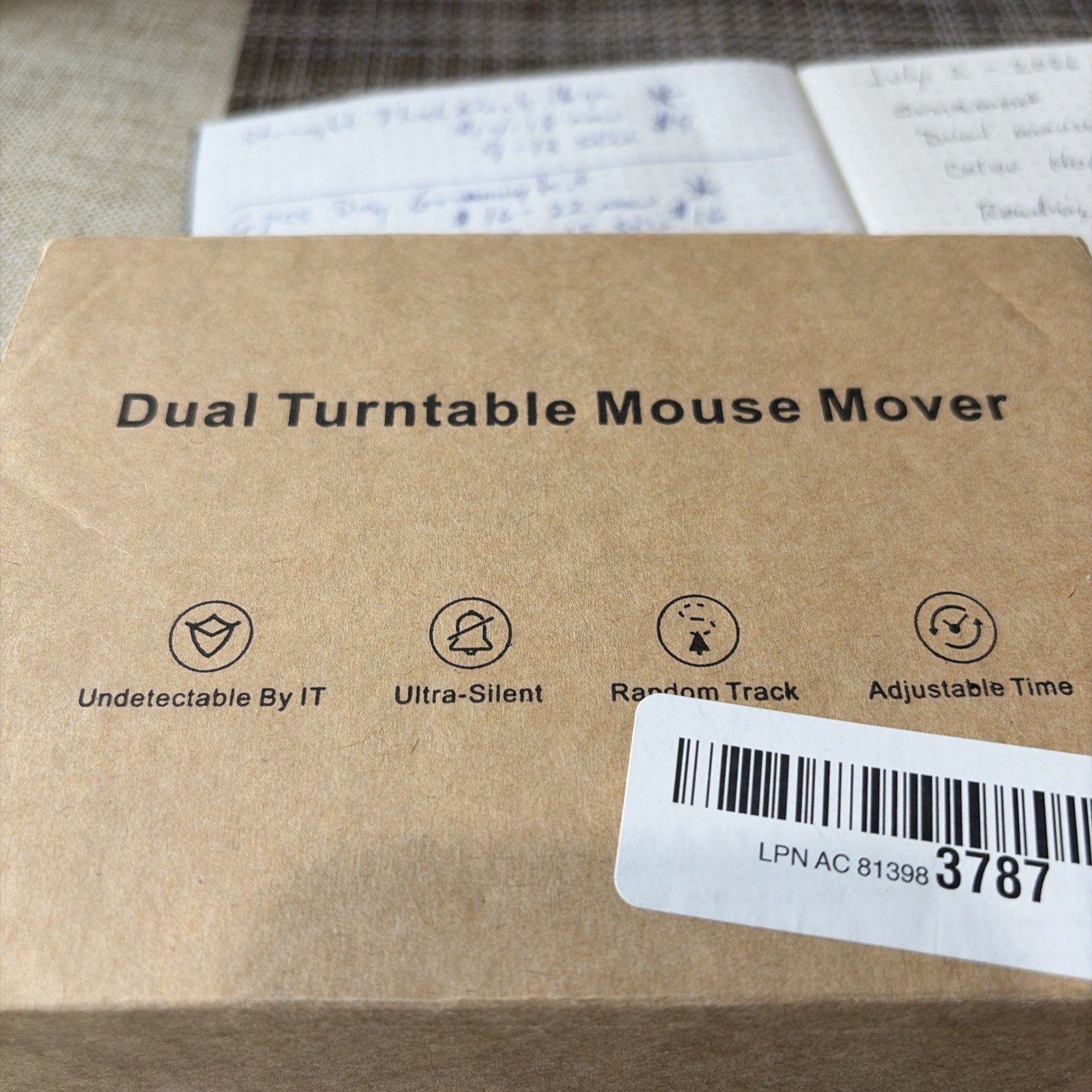 Dual Turntable Mouse Mover