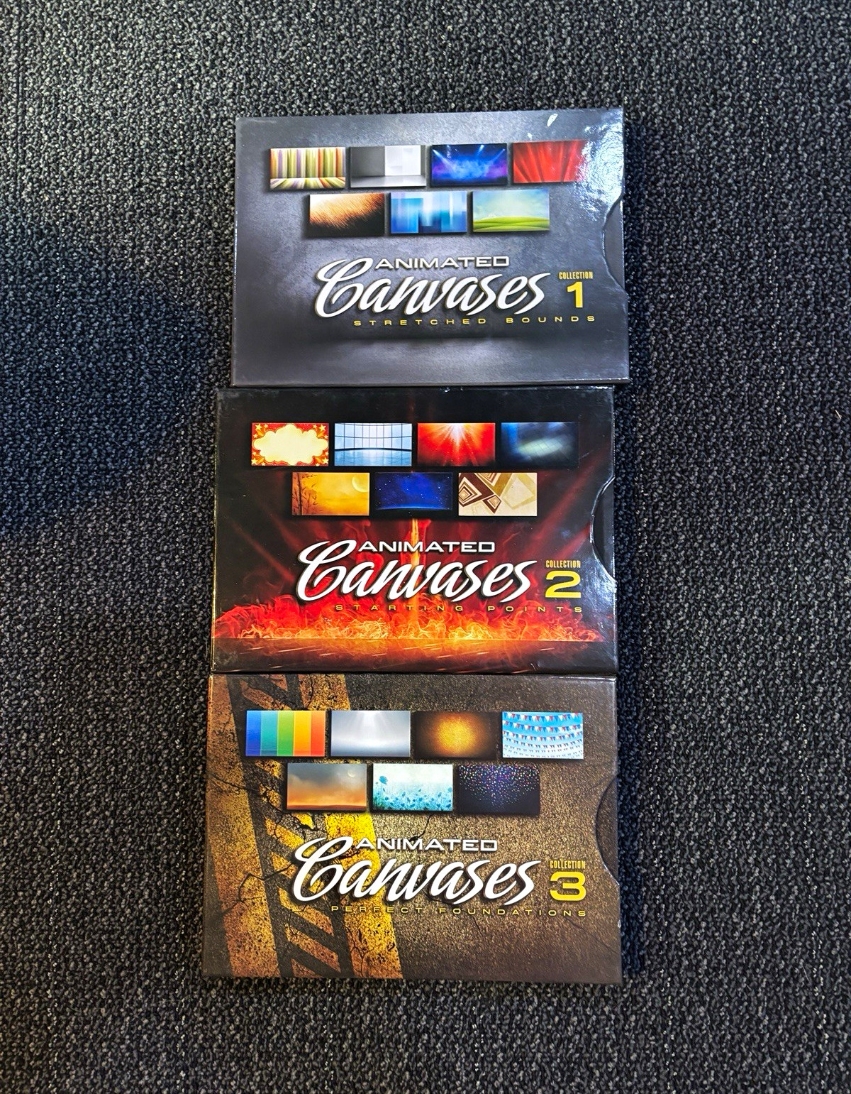 Digital Juice Animated Canvases Collection Completr Set (3 Discs)