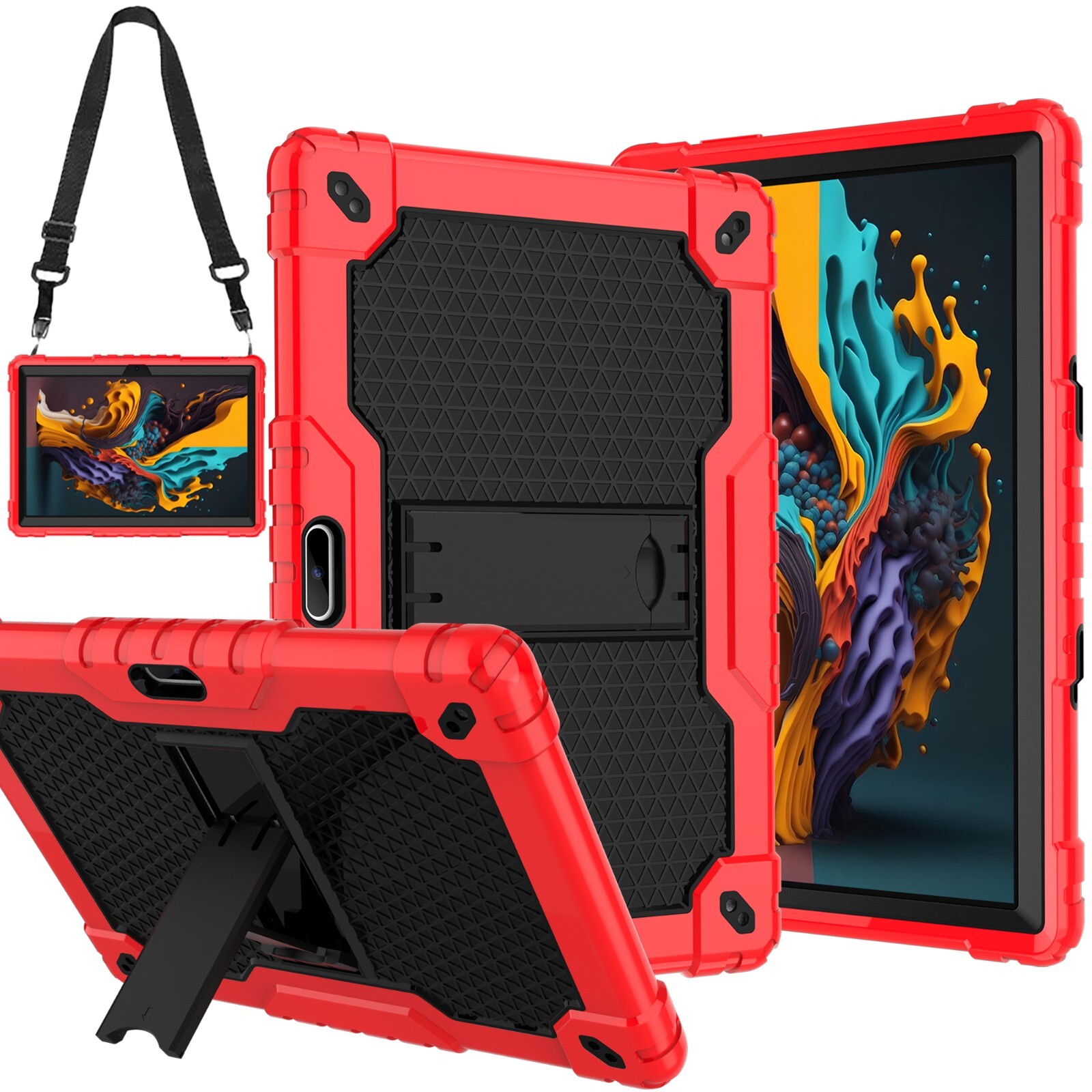 For Vankyo MatrixPad S10 10.1" Case Shockproof Kids Handle Stand Strap