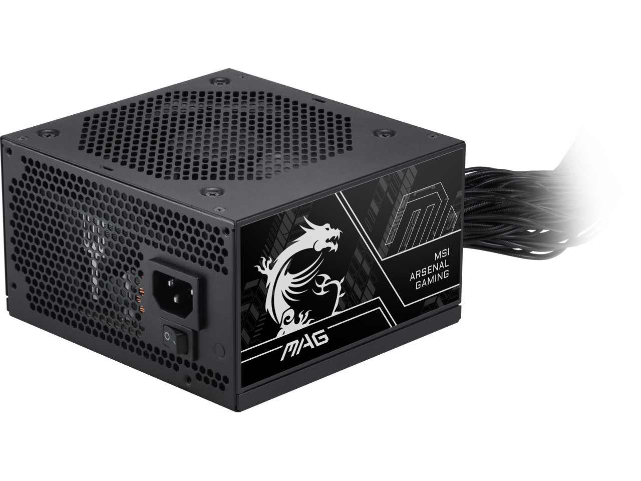 MAG A650BN PCIE5 III, Non-Modular Compact Gaming 650W Power Supply, 80+ MSI