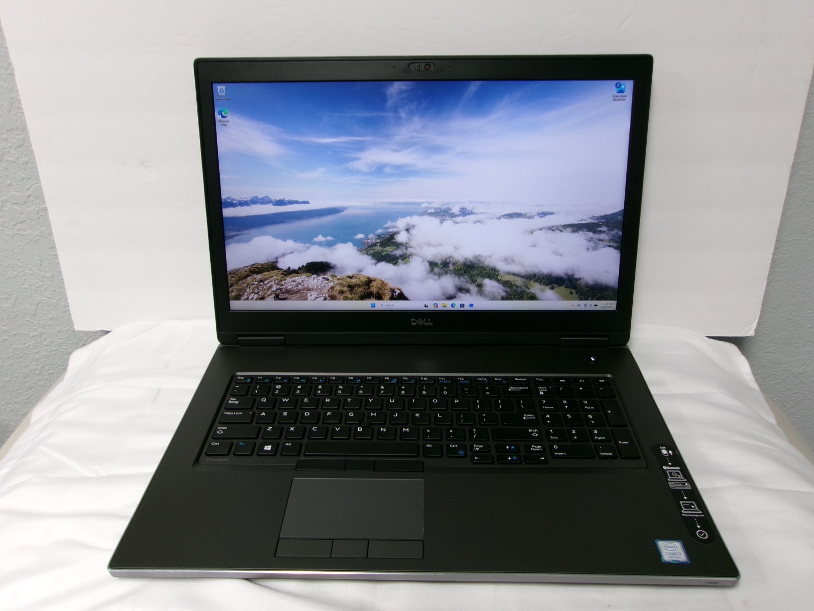 Dell Precision 7740 I7-9850H @ 2.6GHz 512GB 16GB WIN11PRO RTX 3000 #1