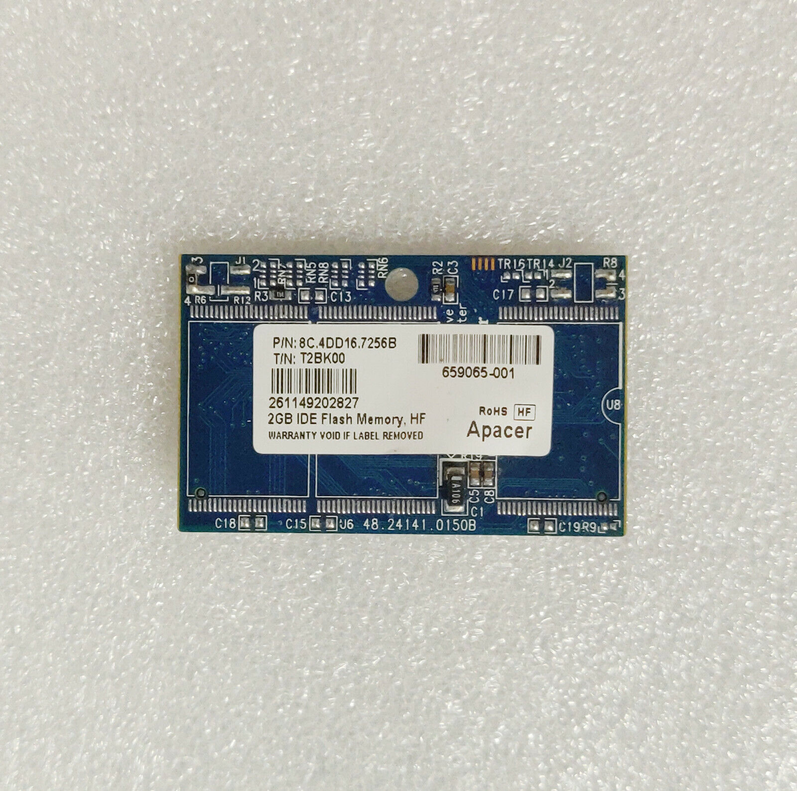 3Pcs Apacer 2GB IDE Flash Memory, HF  44PIN Horizontal electronic disk DOM